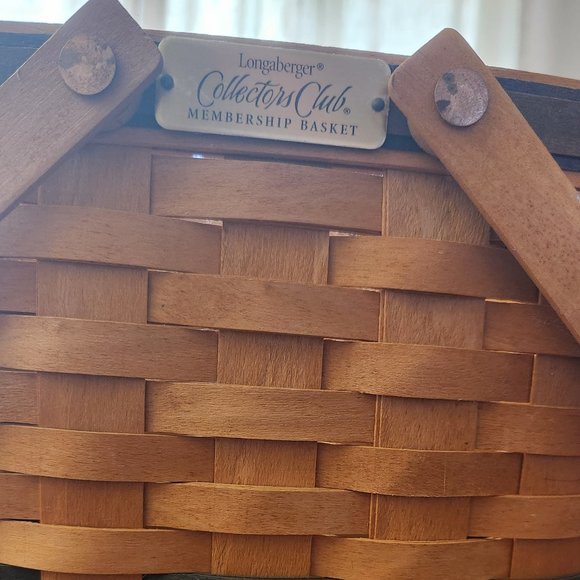 2000 Longaberger Collectors Club Membership Basket - Picture 9 of 11